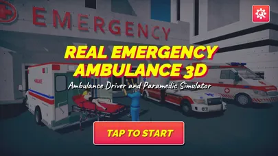 Capturas de tela do Real Emergency Ambulance 3D