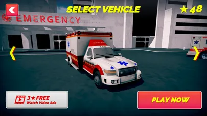 Capturas de tela do Real Emergency Ambulance 3D