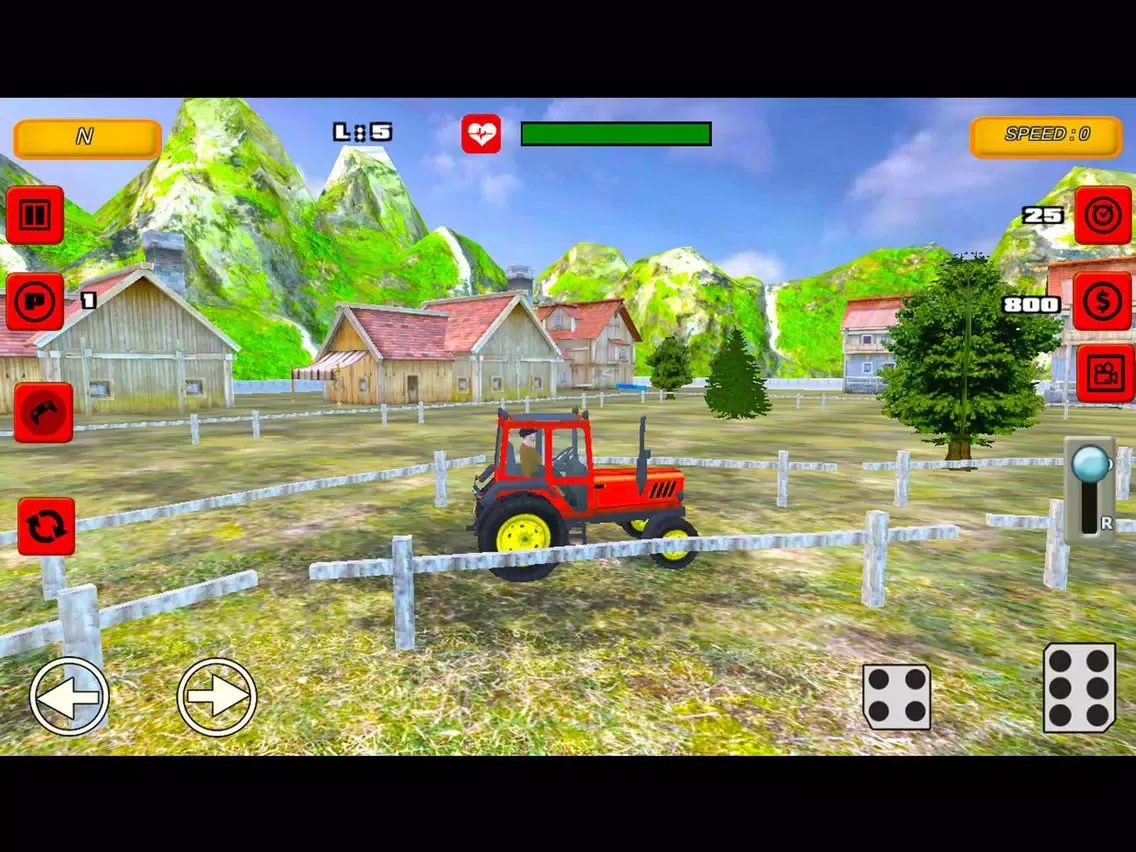 Capturas de pantalla de Tractor Farm Parking Drive iPad 