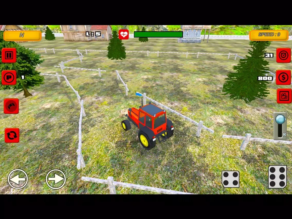 Capturas de pantalla de Tractor Farm Parking Drive iPad 