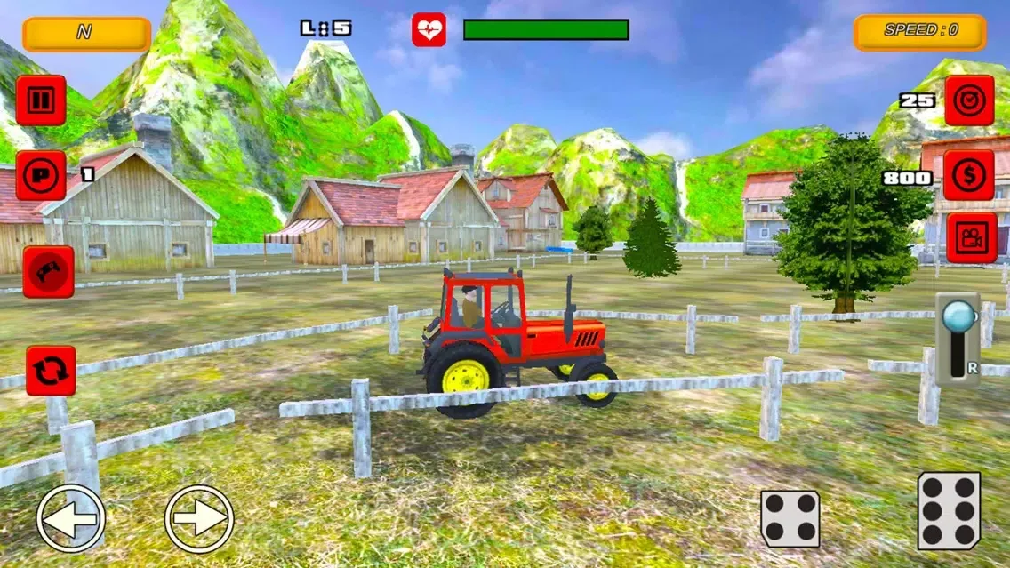 Capturas de pantalla de Tractor Farm Parking Drive