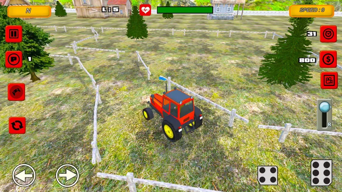 Capturas de pantalla de Tractor Farm Parking Drive