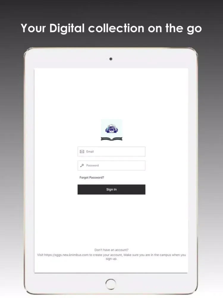 Capturas de pantalla de SGGS eLibrary iPad 