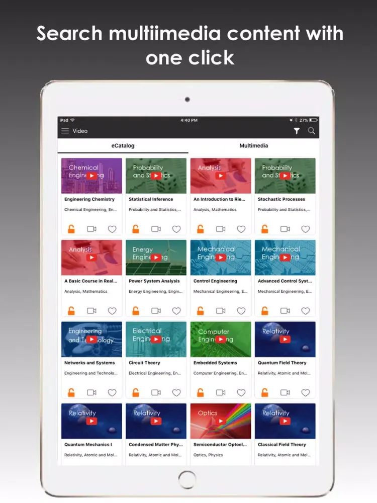 Capturas de pantalla de SGGS eLibrary iPad 
