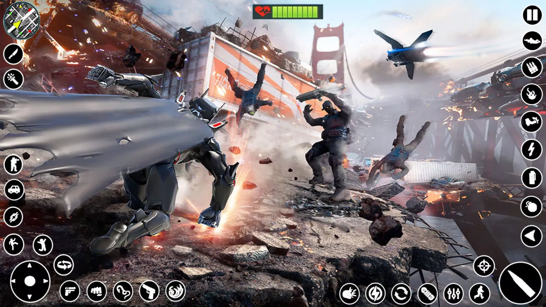 Zrzuty ekranu Bat Superhero Man Hero Games