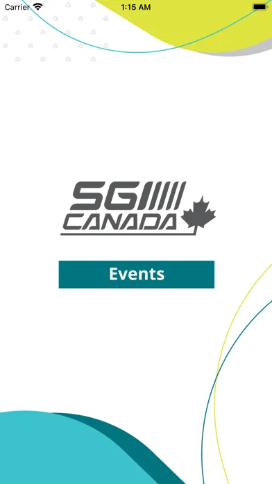 Captures d'écran de SGI CANADA Broker Events