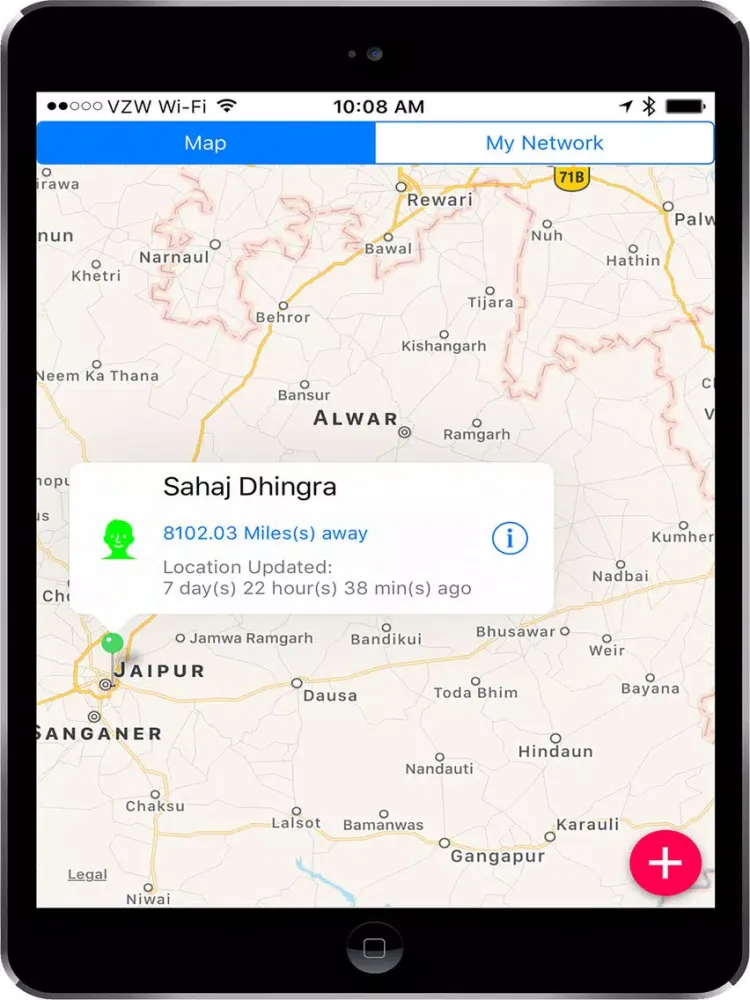 WhereRU™ iPad  سکرین شاٹس
