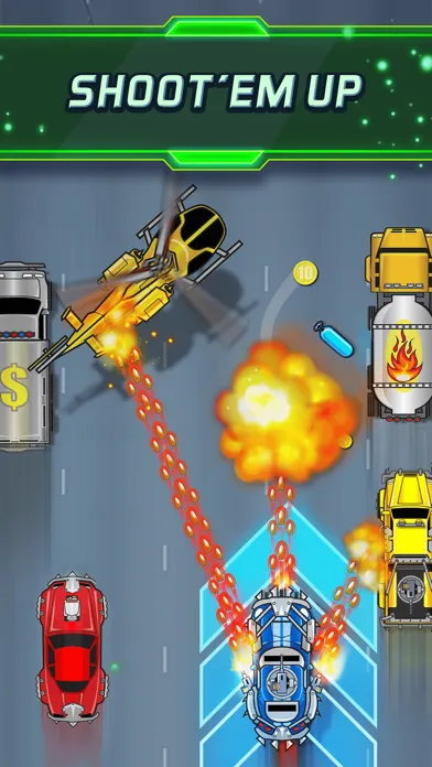 Ảnh chụp màn hình của Road Riot Combat Racing