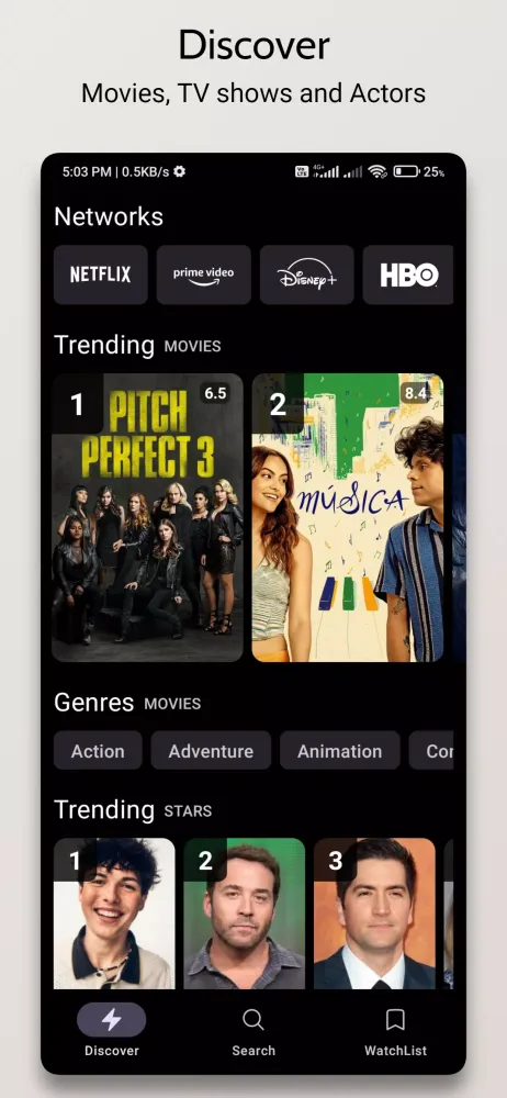 Ảnh chụp màn hình của MultiPlex - Track Movie & Show