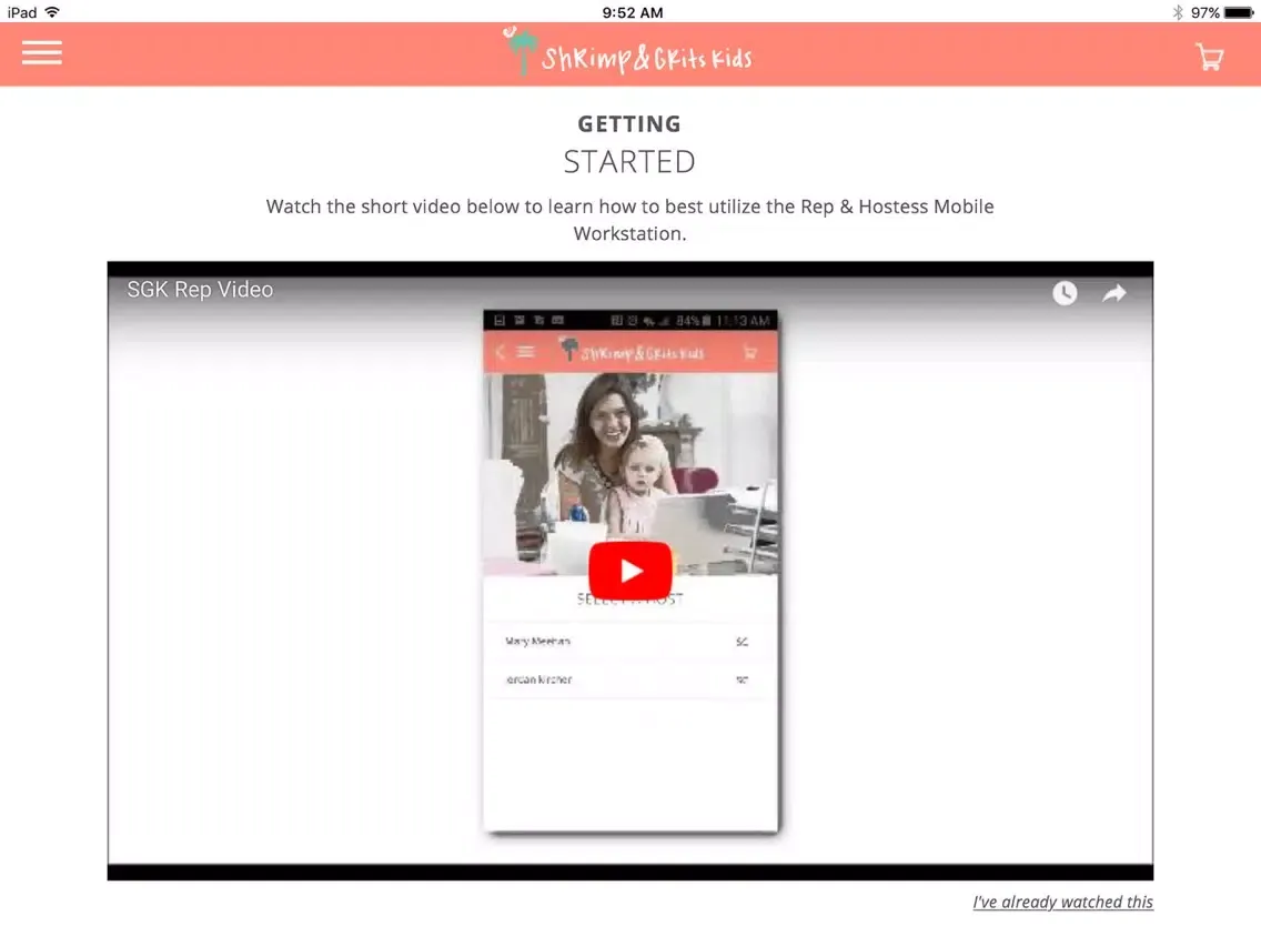 Shrimp and Grits Kids iPad  স্ক্রিনশট