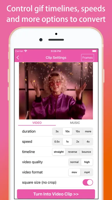 GIFClips - easy gif converter应用截图