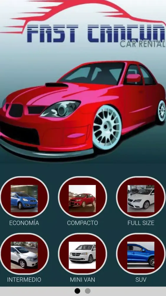 Capturas de tela do Fast Cancun Car Rental