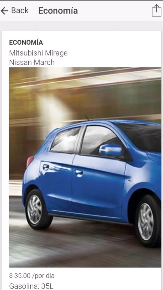 Capturas de tela do Fast Cancun Car Rental