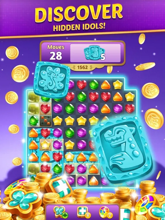 Genies & Gems: Puzzle & Quests iPad  Screenshots