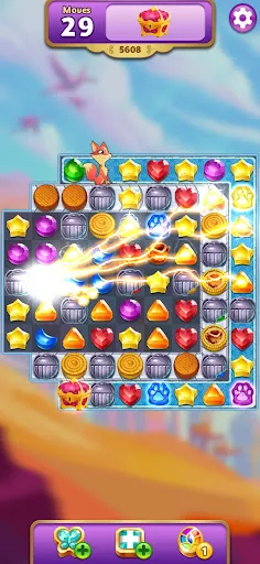 Tangkapan layar Genies & Gems - Match 3 Game