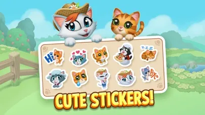Capturas de tela do Kitty City: Harvest Valley