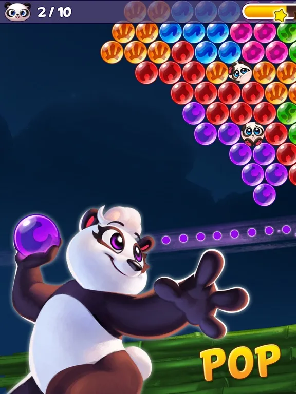 Capturas de pantalla de Bubble Shooter - Panda Pop! iPad 