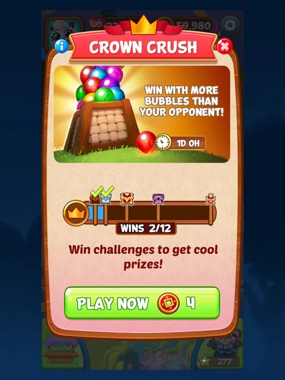 Capturas de pantalla de Bubble Shooter - Panda Pop! iPad 