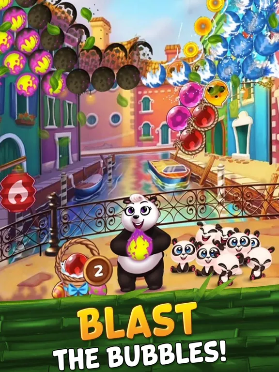 Capturas de pantalla de Bubble Shooter - Panda Pop! iPad 