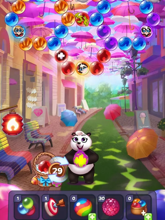 Capturas de pantalla de Bubble Shooter - Panda Pop! iPad 