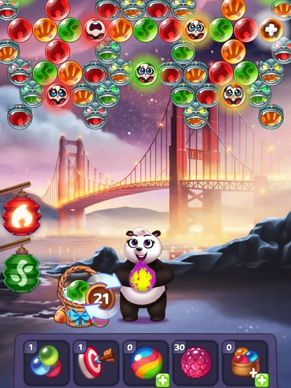 Capturas de pantalla de Bubble Shooter - Panda Pop! iPad 