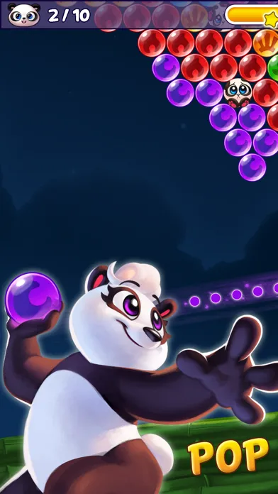 Capturas de pantalla de Bubble Shooter - Panda Pop!