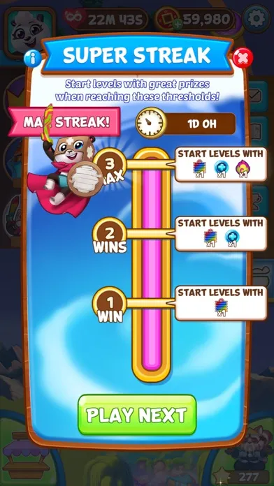Capturas de pantalla de Bubble Shooter - Panda Pop!