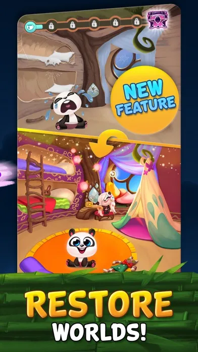 Capturas de pantalla de Bubble Shooter - Panda Pop!