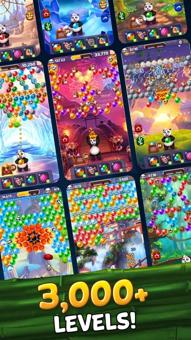Capturas de pantalla de Bubble Shooter - Panda Pop!