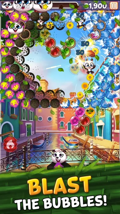 Capturas de pantalla de Bubble Shooter - Panda Pop!