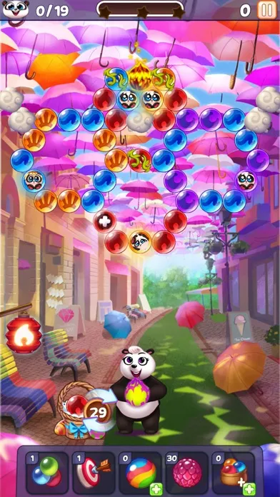 Capturas de pantalla de Bubble Shooter - Panda Pop!