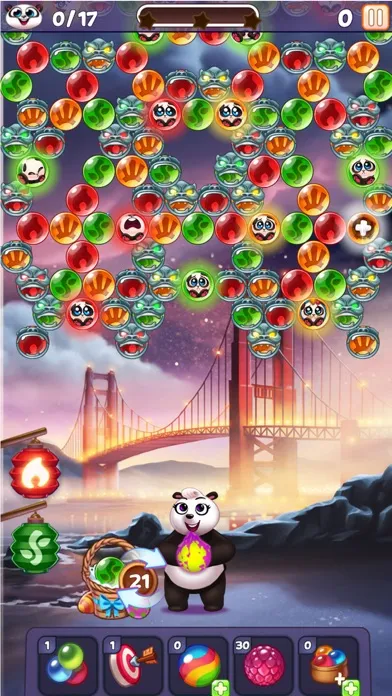Capturas de pantalla de Bubble Shooter - Panda Pop!