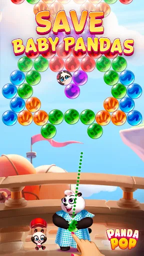 Capturas de tela do Bubble Shooter: Panda Pop!
