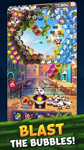 Capturas de tela do Bubble Shooter: Panda Pop!