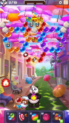 Capturas de tela do Bubble Shooter: Panda Pop!