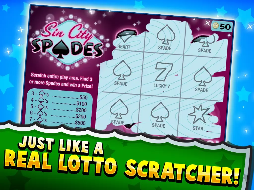 Tangkapan skrin Scratch Blitz - Free Lotto Scratchers iPad 