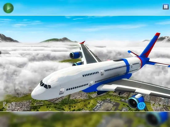 Ảnh chụp màn hình của Passenger Aeroplane Fly Games iPad 