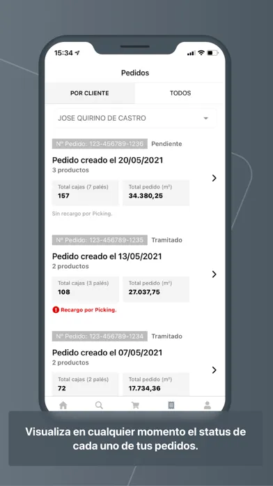 Orders STN Screenshots