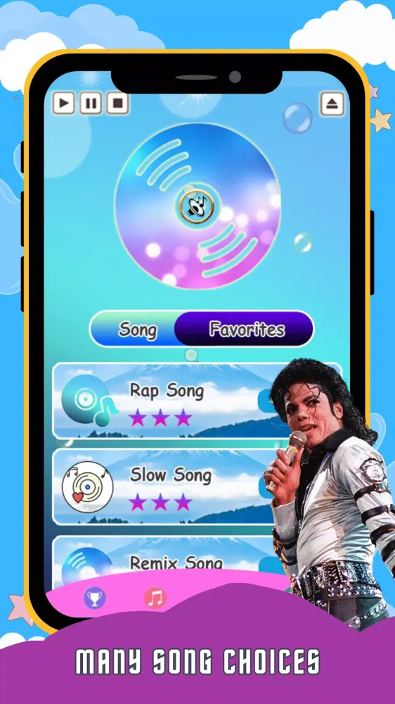 Capturas de tela do All Song Michael Jackson Piano