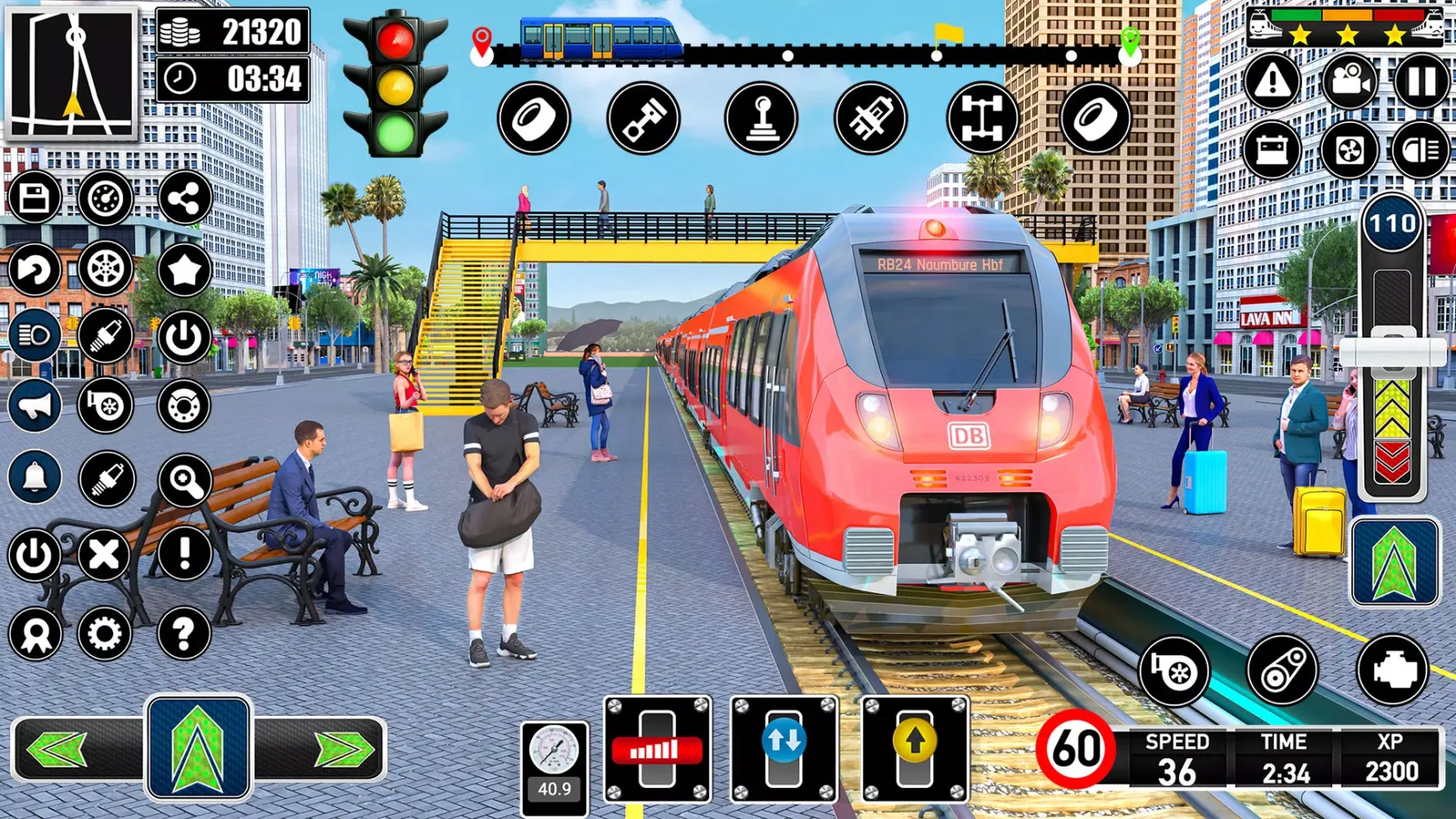 City Train Station-Train games Screenshots