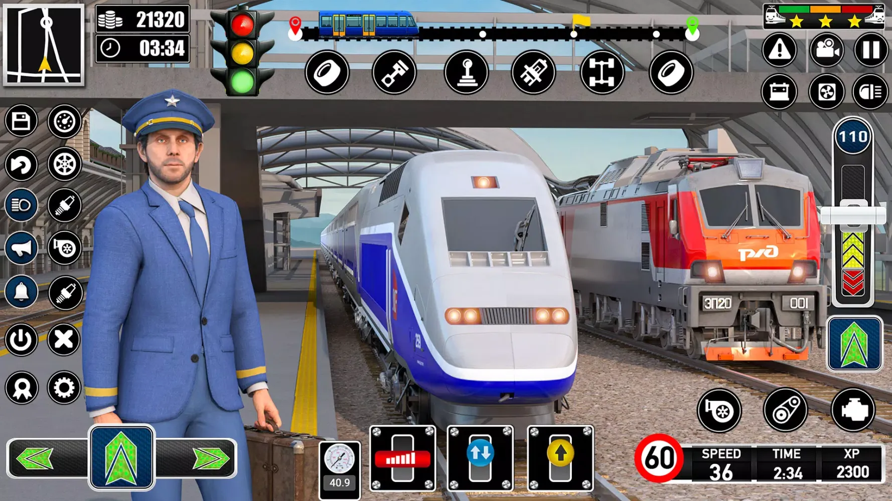 City Train Station-Train games Screenshots