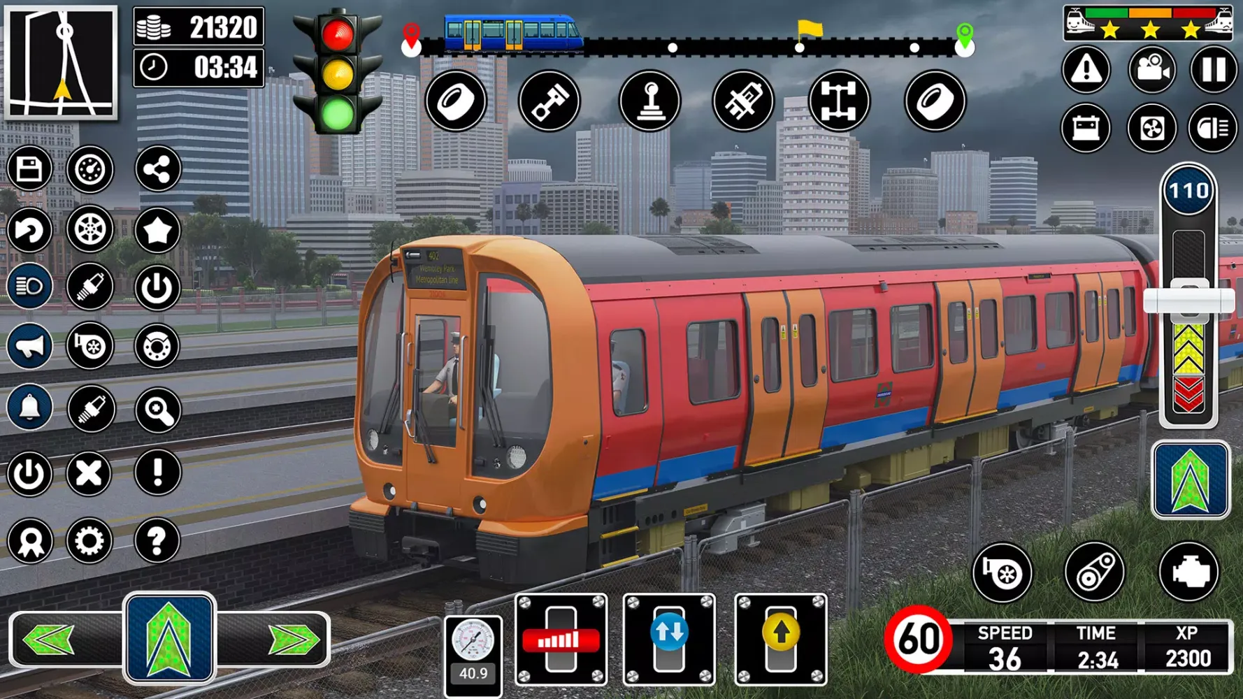 City Train Station-Train games Screenshots