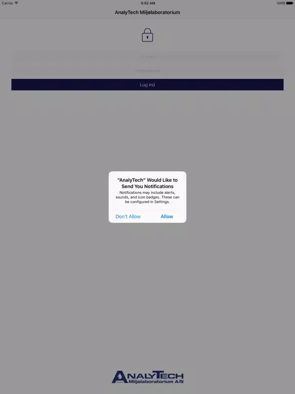AnalyTech SGS iPad 應用截圖
