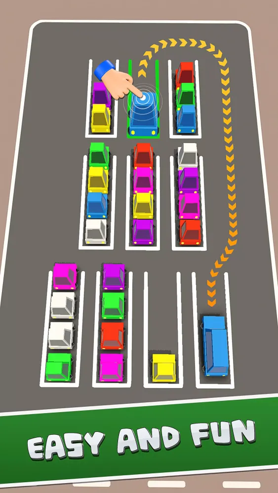 Screenshot di Car Color Sort