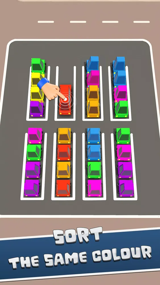 Screenshot di Car Color Sort