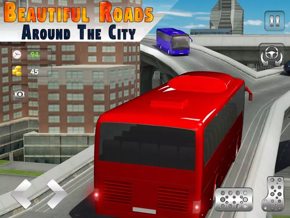Ảnh chụp màn hình của City Bus Passenger Simulator iPad 