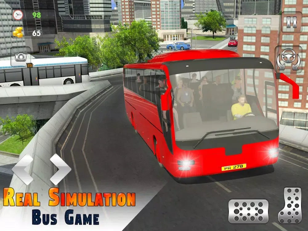 Ảnh chụp màn hình của City Bus Passenger Simulator iPad 