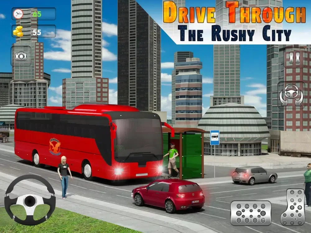 Ảnh chụp màn hình của City Bus Passenger Simulator iPad 