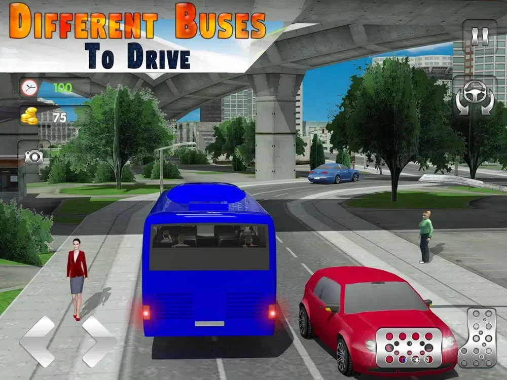 Ảnh chụp màn hình của City Bus Passenger Simulator iPad 