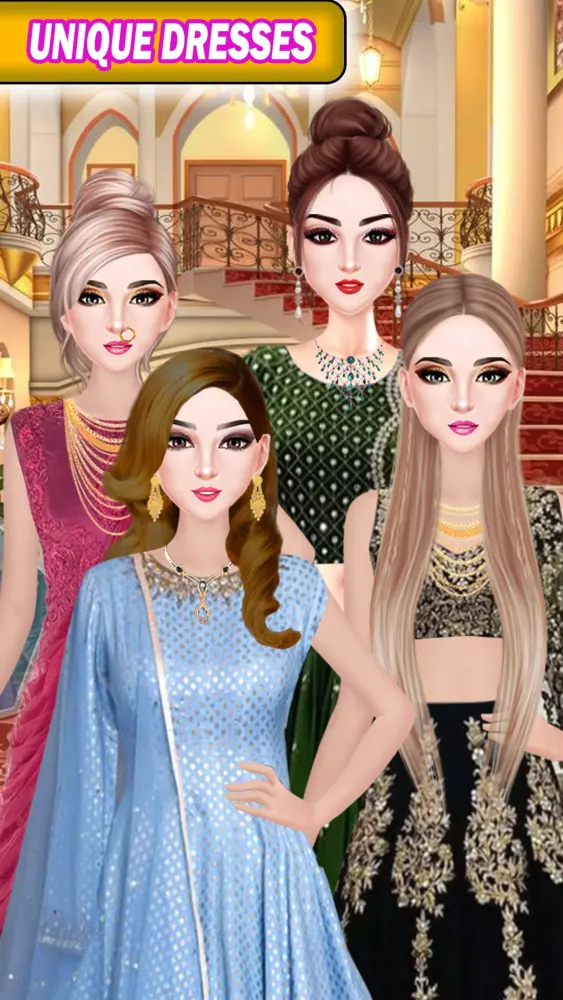 Fashion Show Girl Makeup Games應用截圖